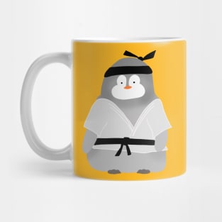 Karate Penguin Mug